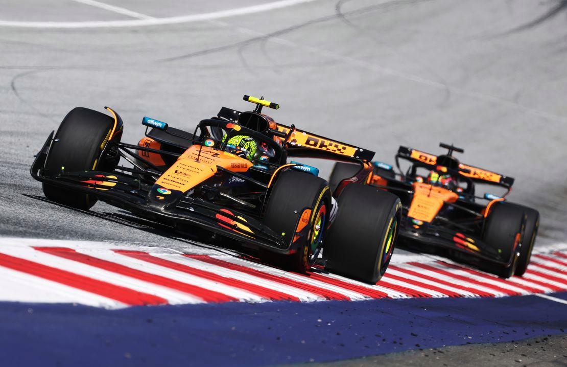 关于哈斯车队鏖战迈凯伦,诺里斯关键制胜的信息 关于哈斯车队鏖战迈凯伦,诺里斯关键制胜的信息